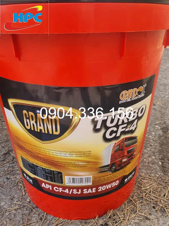 Dầu động cơ Grand Oil Turbo