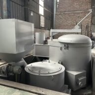 Lò nấu nhôm sử dụng viên nén gỗ
