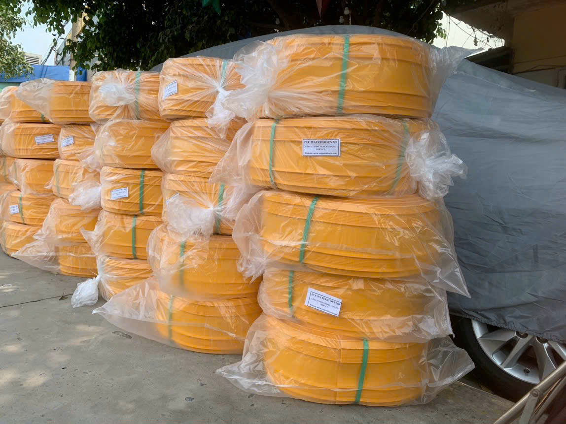 Thanh cản nước PVC dùng cho mạch ngừng
