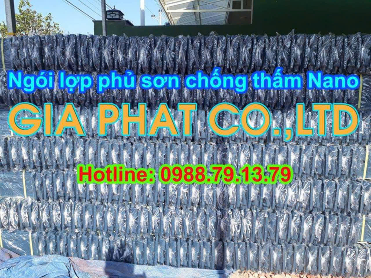 Ngói lợp đất nung Phủ sơn chống thấm Nano