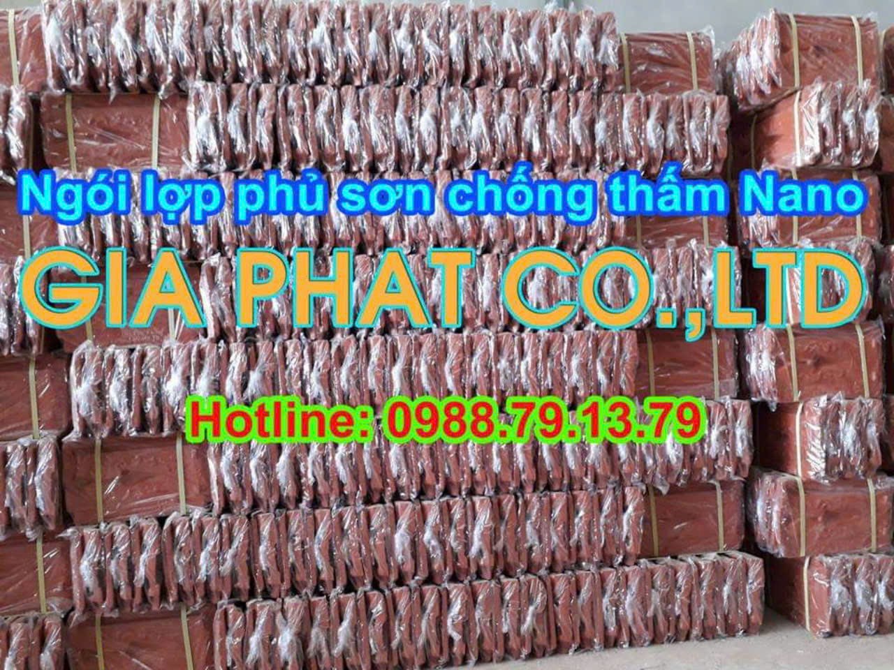 Ngói lợp đất nung Phủ sơn chống thấm Nano