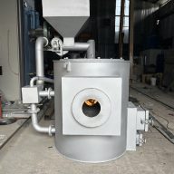 Đầu đốt khí hóa viên nén gỗ