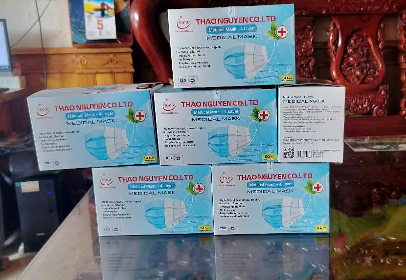 Khẩu trang y tế 4 lớp