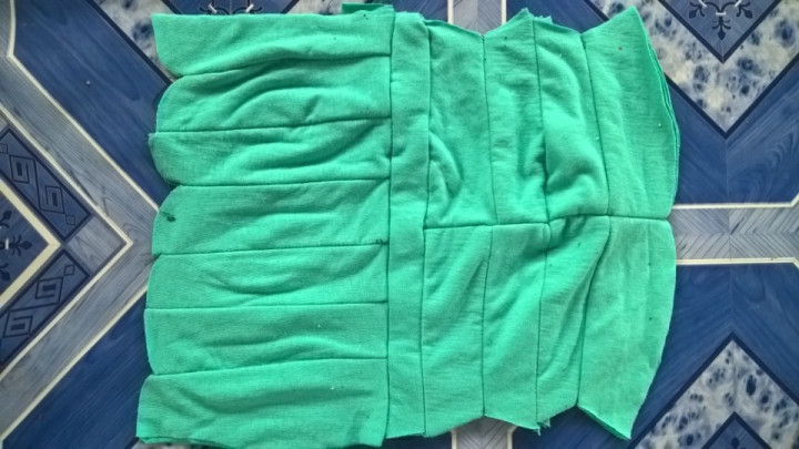 Giẻ lau công nghiệp may ghép từ 2-4 lớp