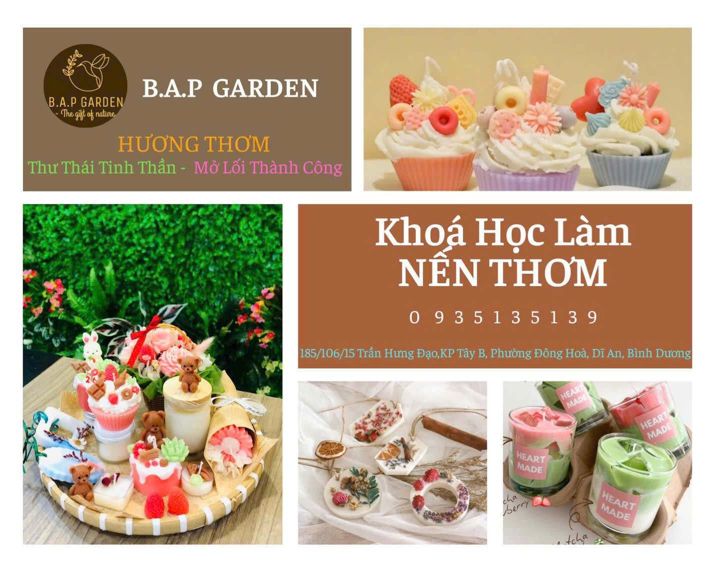 Khóa hoc làm nến thơm