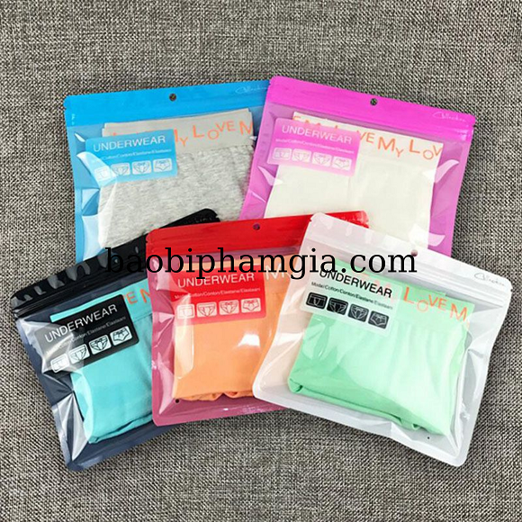 Túi zipper đựng quần áo