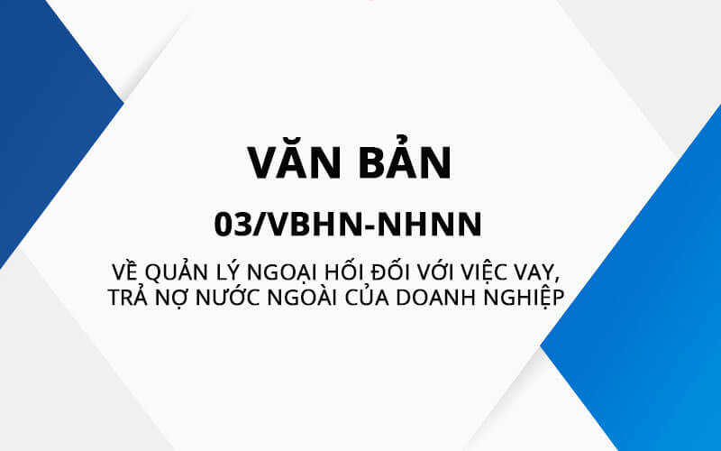 合并文件03/vbhn-nhnn关于外汇管理的外国借款和还款