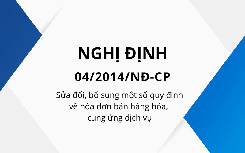 法令04/2014/ND-CP修订并补充了许多法令第51/2010/ND-CP日