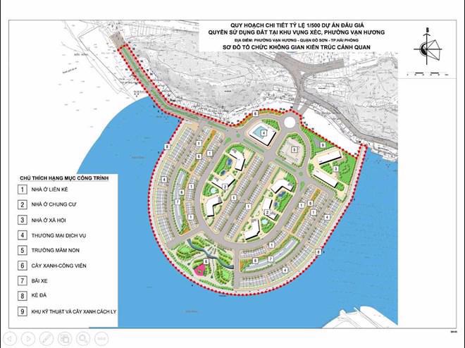 海phong到城市地区建设的拍卖土地