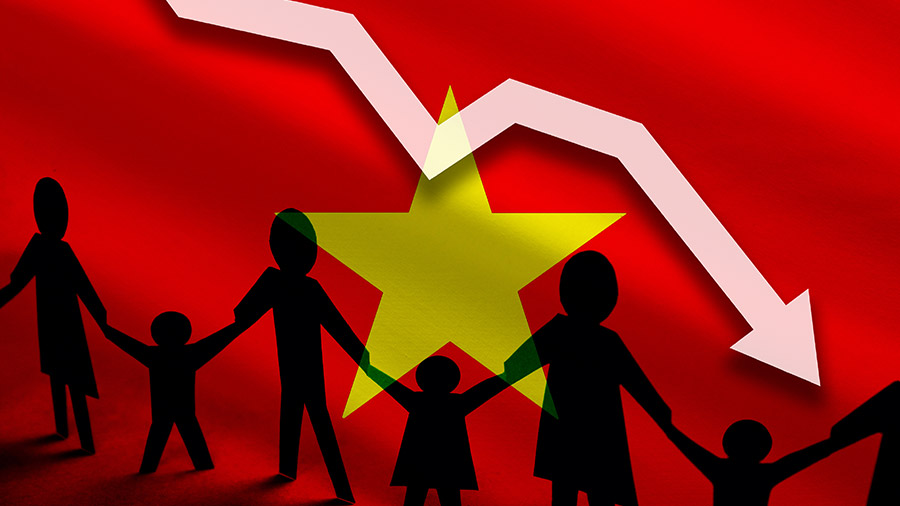越南推进人口法以解决人口转变