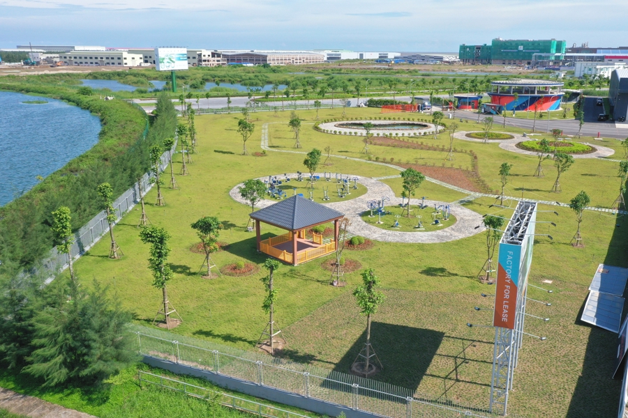 Relaxation & Wellness area at Core5 Hai Phong ＆nbsp;' data-original=
