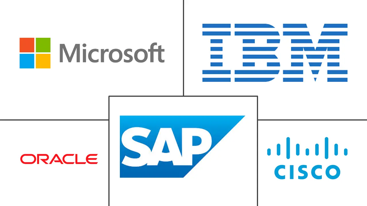 商业软件市场规模和份额