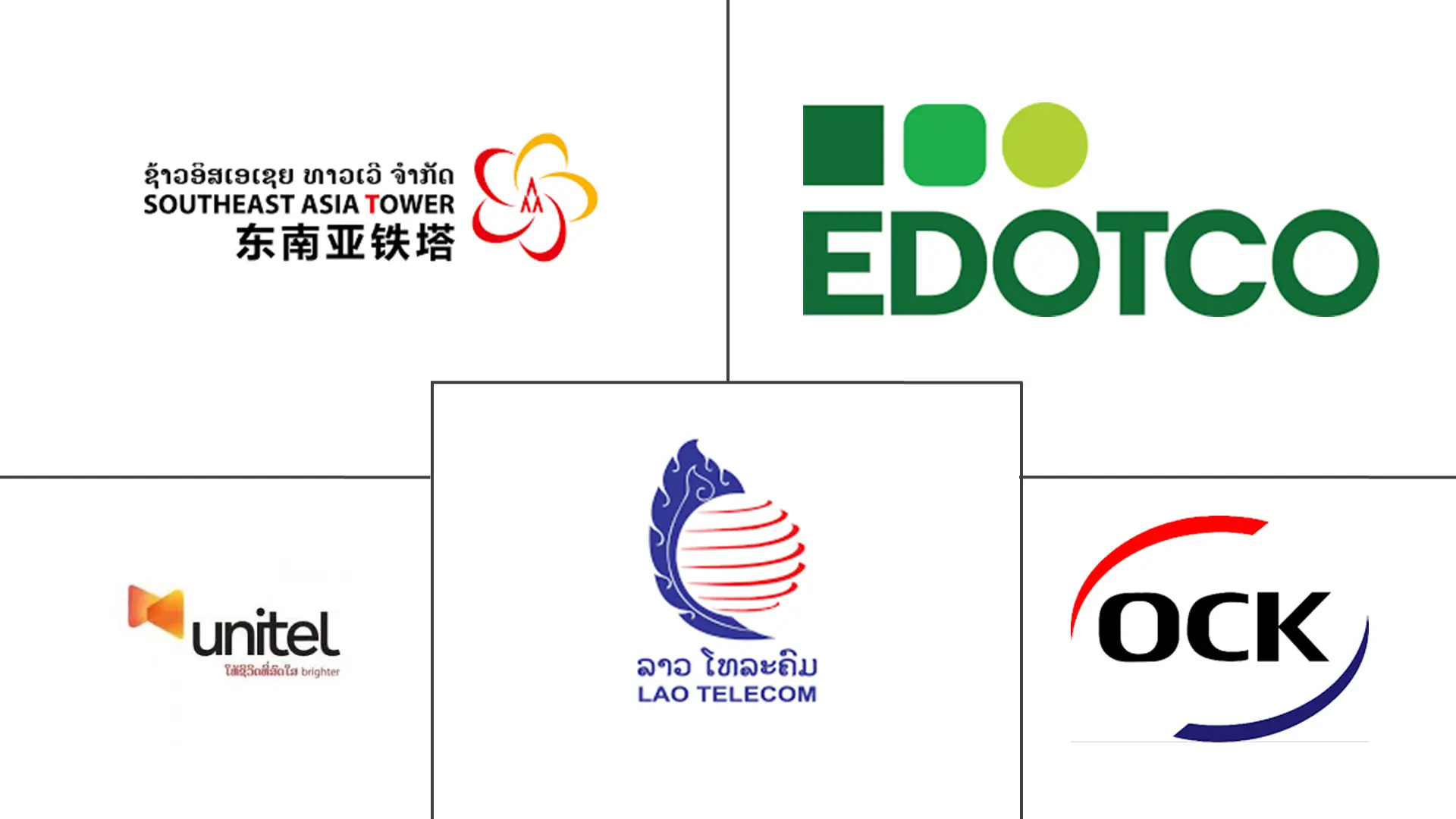 老挝电信塔市场规模及份额