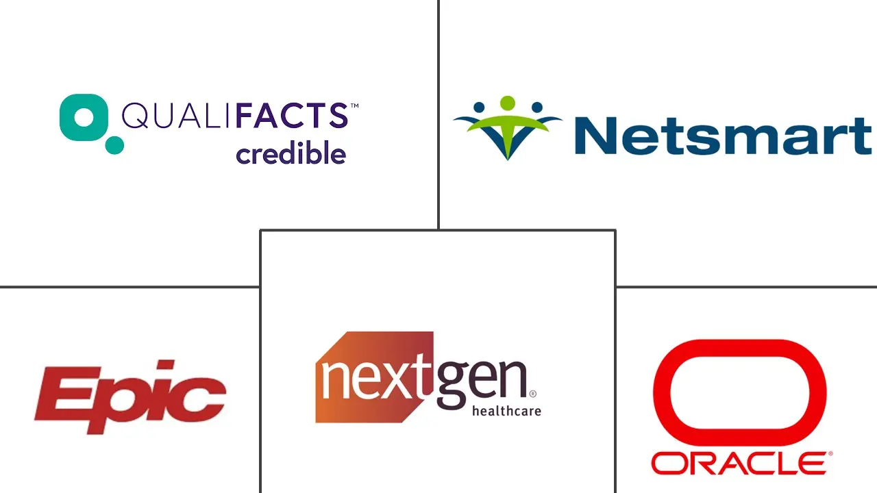 行为健康 EHR 市场规模和份额