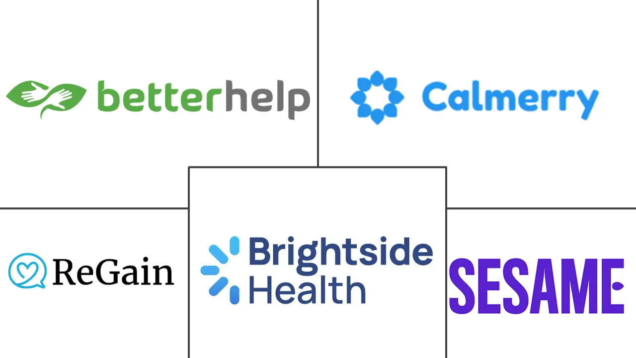 在线治疗服务市场规模和份额