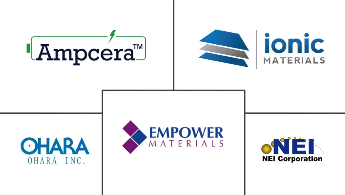 固体电解质市场规模及份额