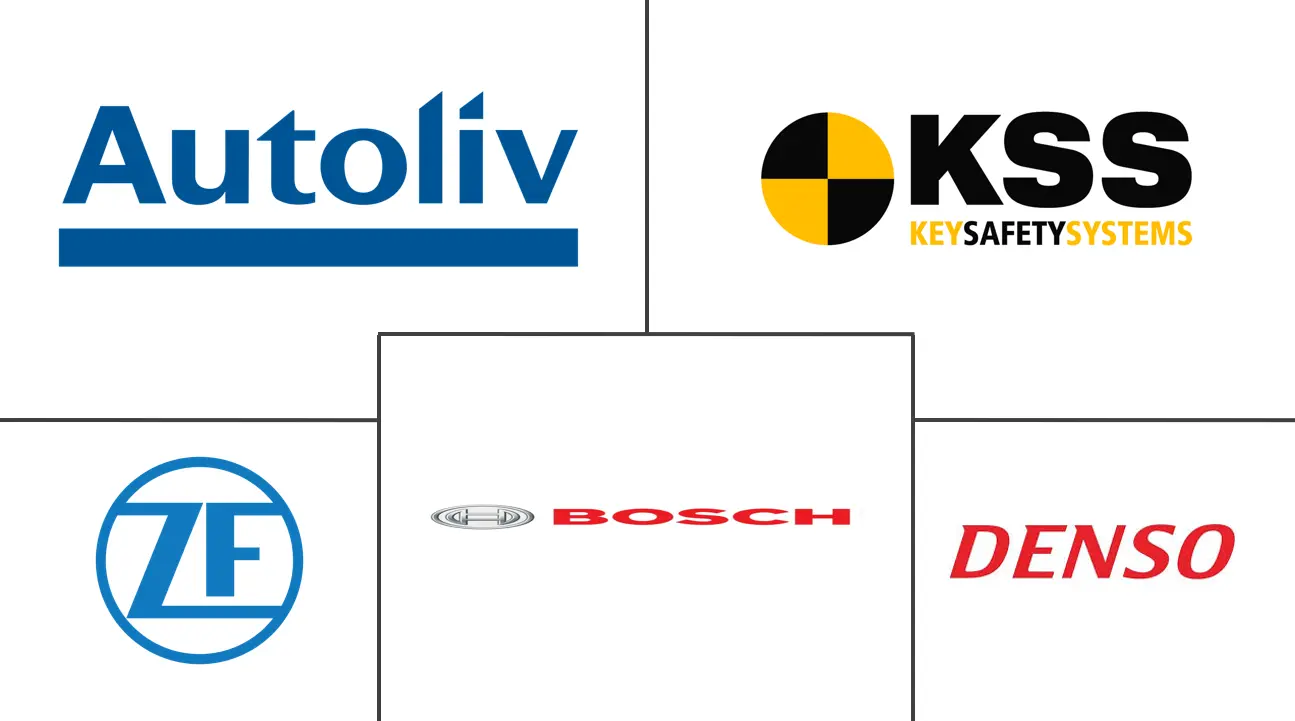 印度安全气囊系统市场规模