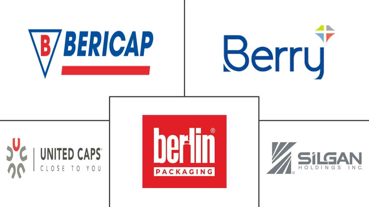 英国塑料瓶盖和瓶盖市场规模