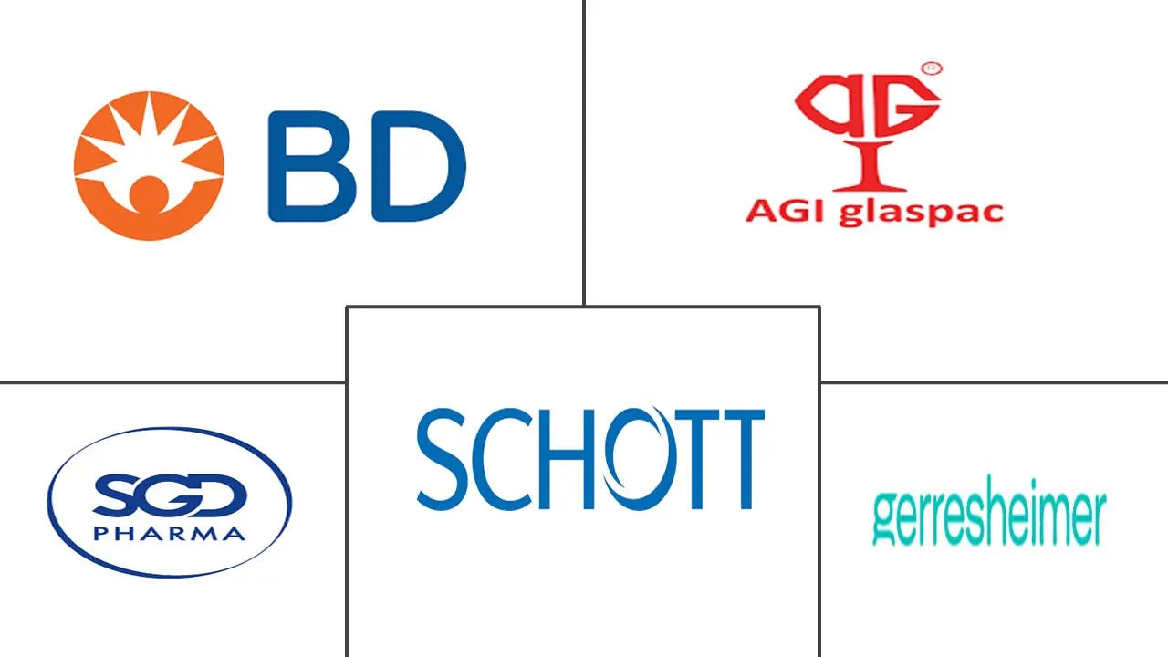亚太地区药用玻璃包装市场规模及份额