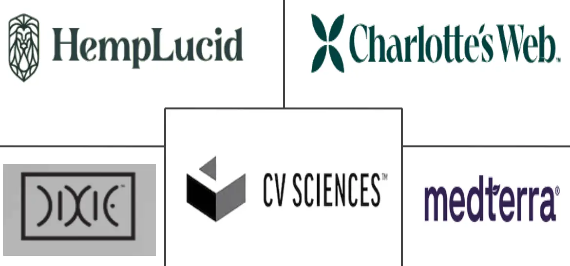 CBD 食品市场规模和份额