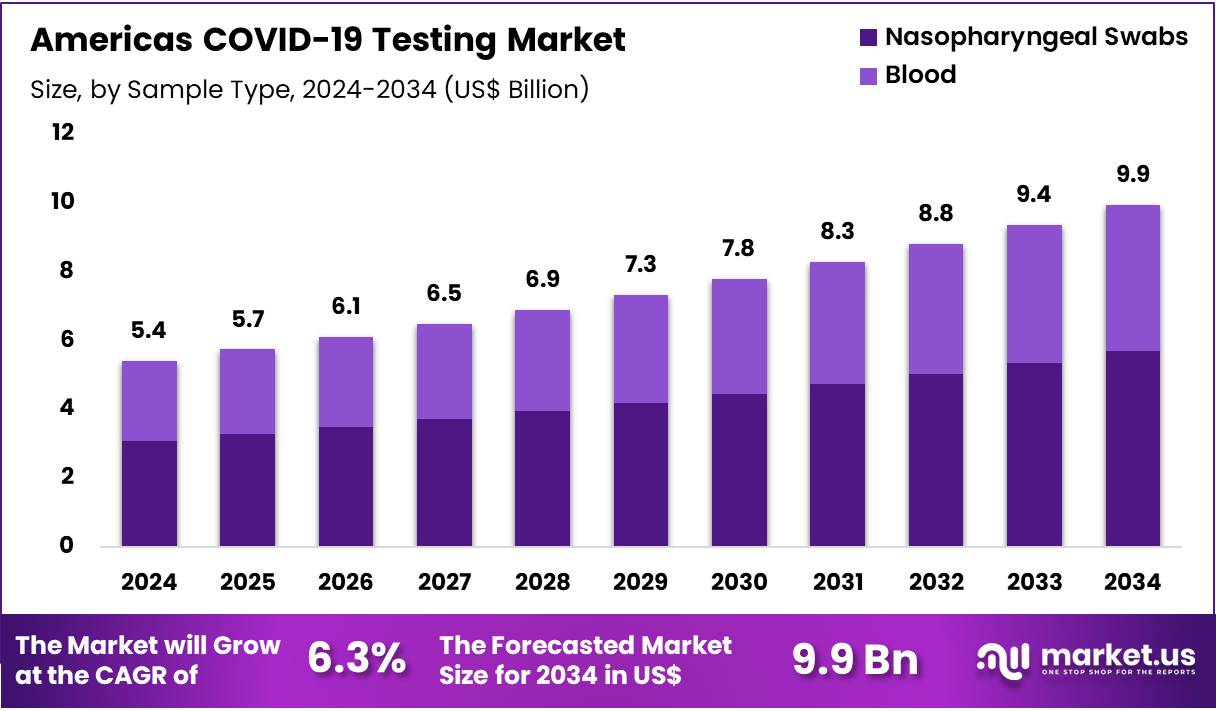 美洲 COVID-19 检测市场(2025-2034)