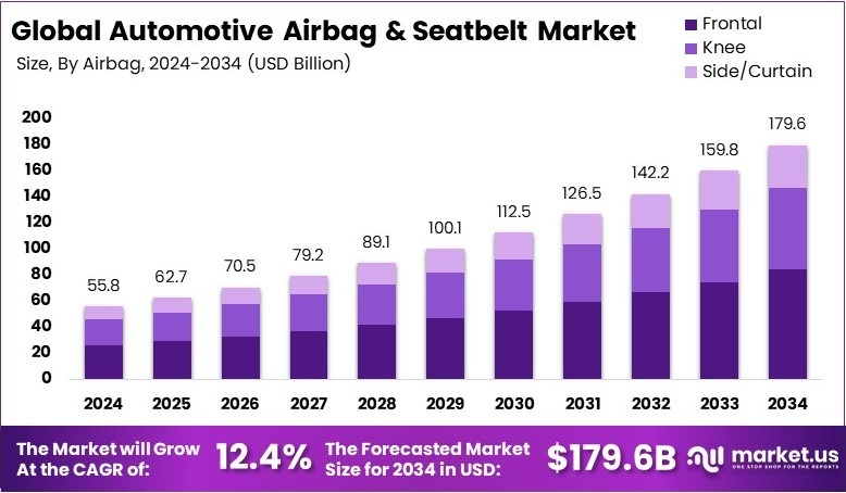 汽车安全气囊和安全带市场(2025-2034)