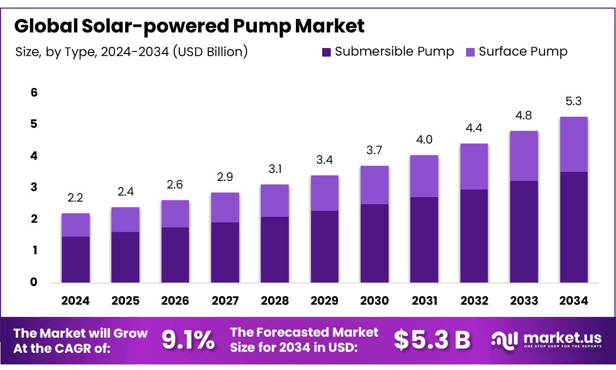 太阳能泵市场(2025-2034)