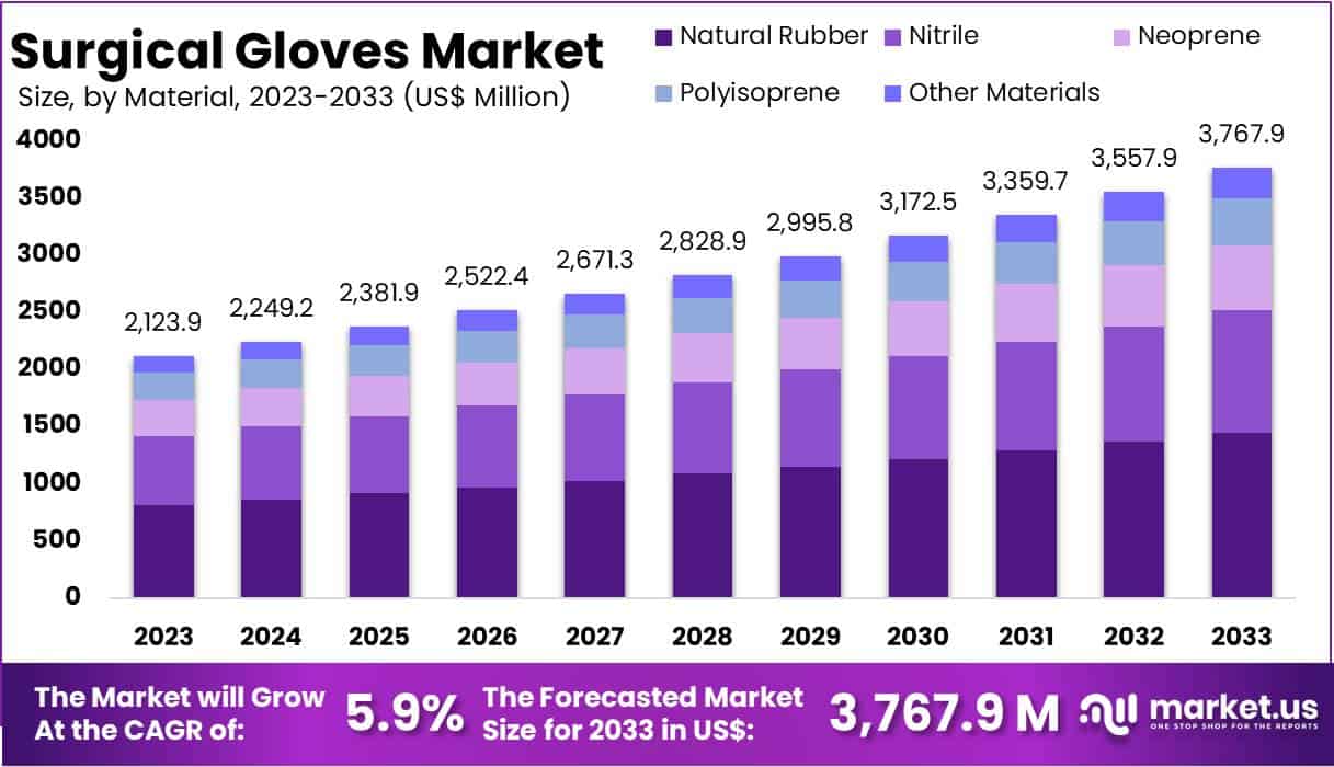 手术手套市场(2024-2033)