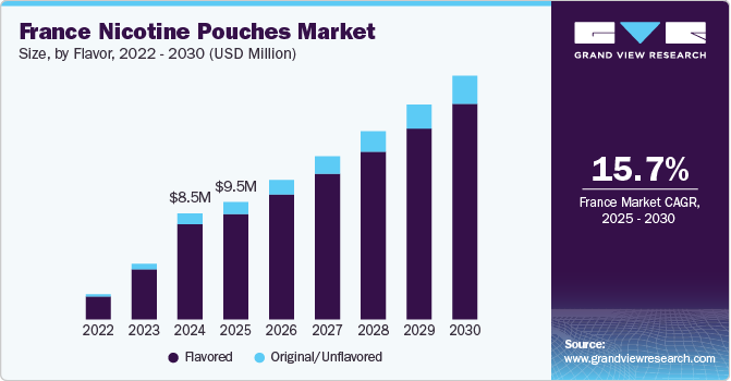 法国尼古丁袋市场（2025 - 2030）
