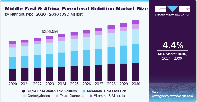 中东和非洲肠外营养市场（2024 - 2030）