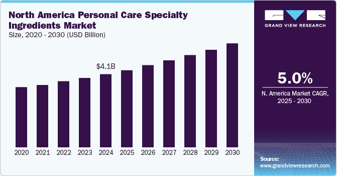 北美个人护理特种配料市场（2025 - 2030）