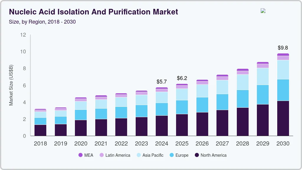 核酸分离纯化市场（2025-2030）
