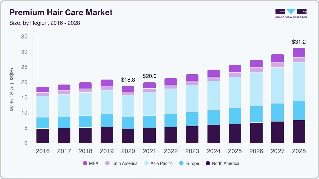 高级护发市场（2023 - 2030）