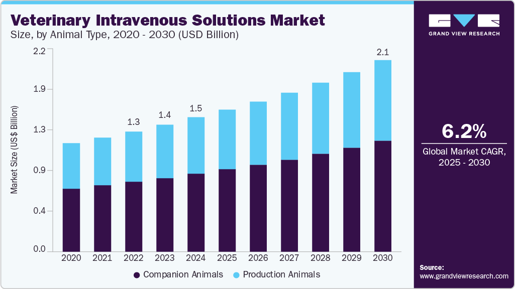 兽医静脉注射解决方案市场（2025 - 2030）