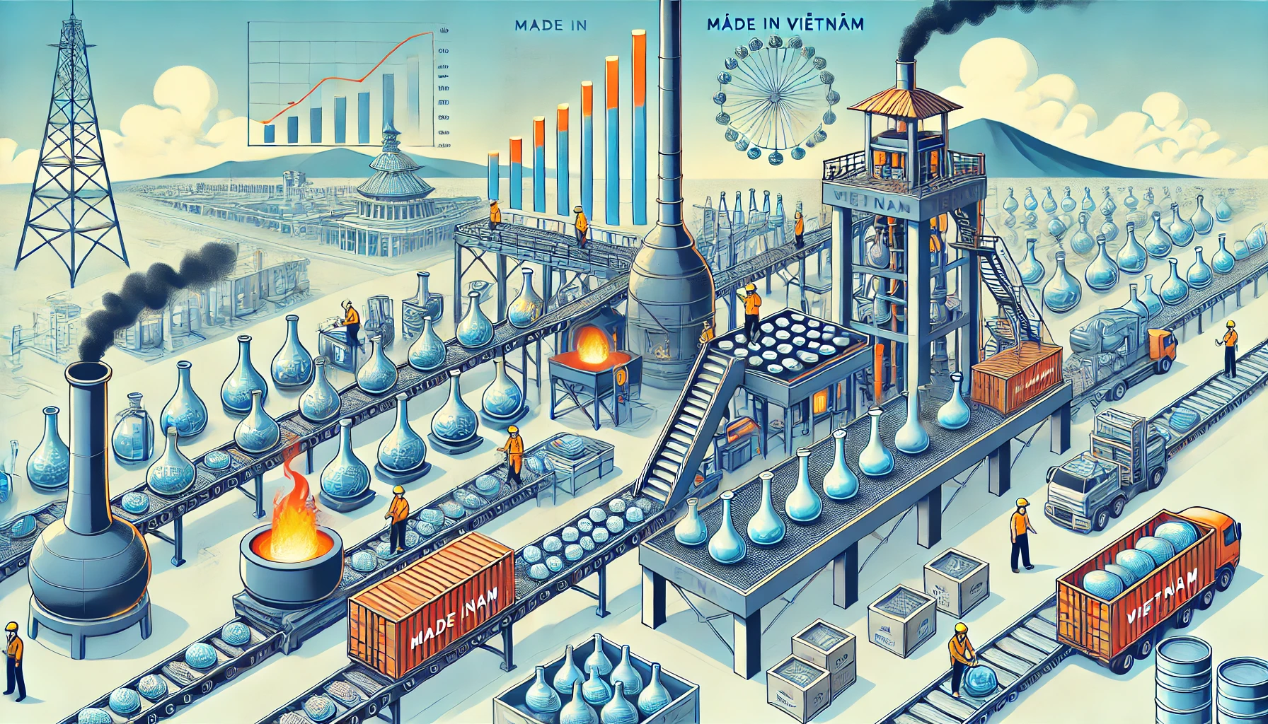 2025 年 6 月越南主要玻璃和玻璃器皿供应商：进口概况