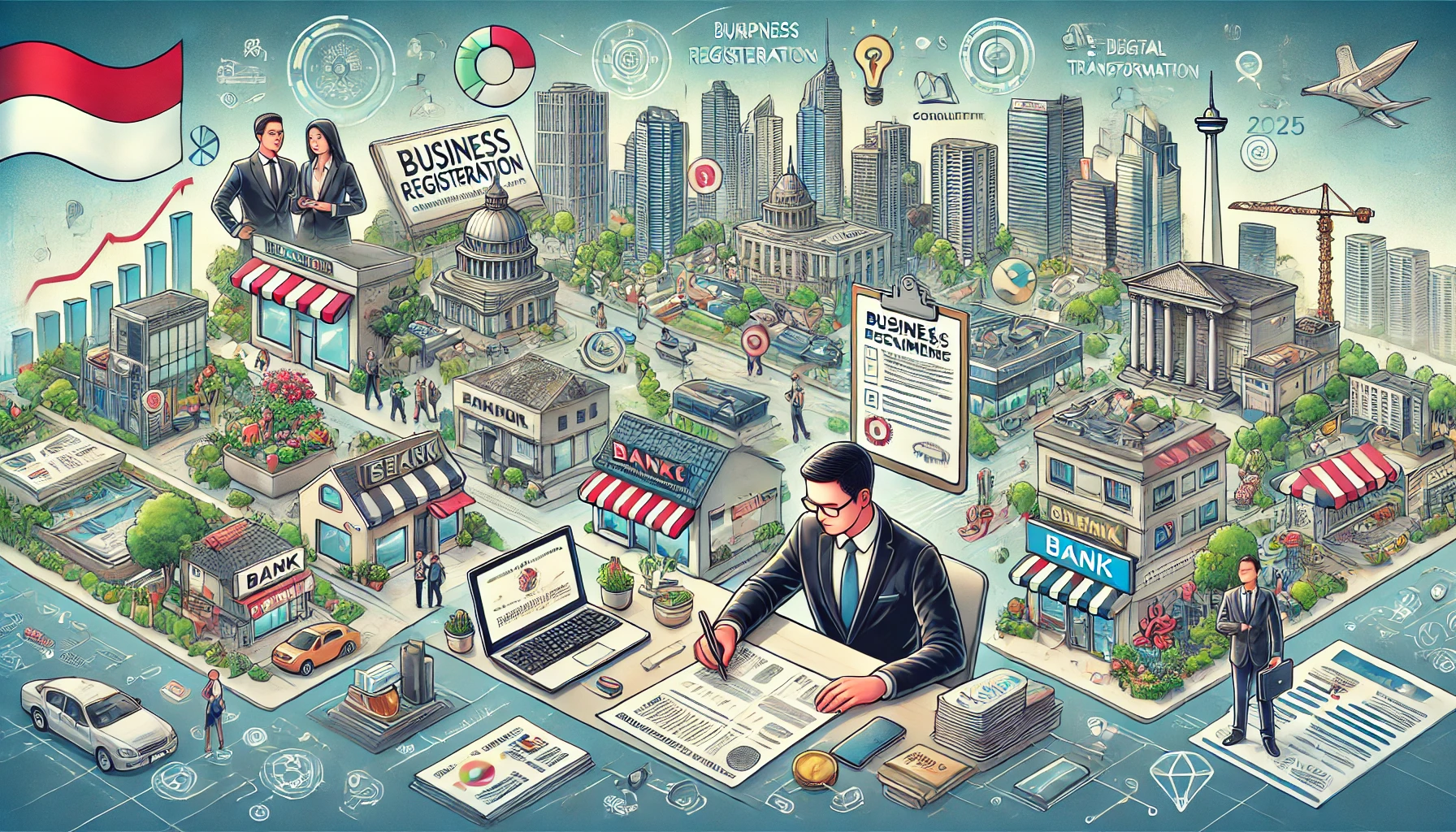 2025 年如何在印度尼西亚开展业务：所有权、注册、合规等