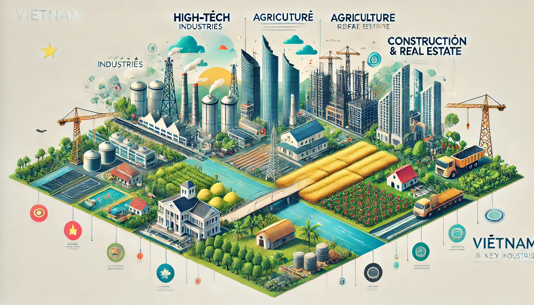 2025 年越南工业指南：制造、技术、鞋类等