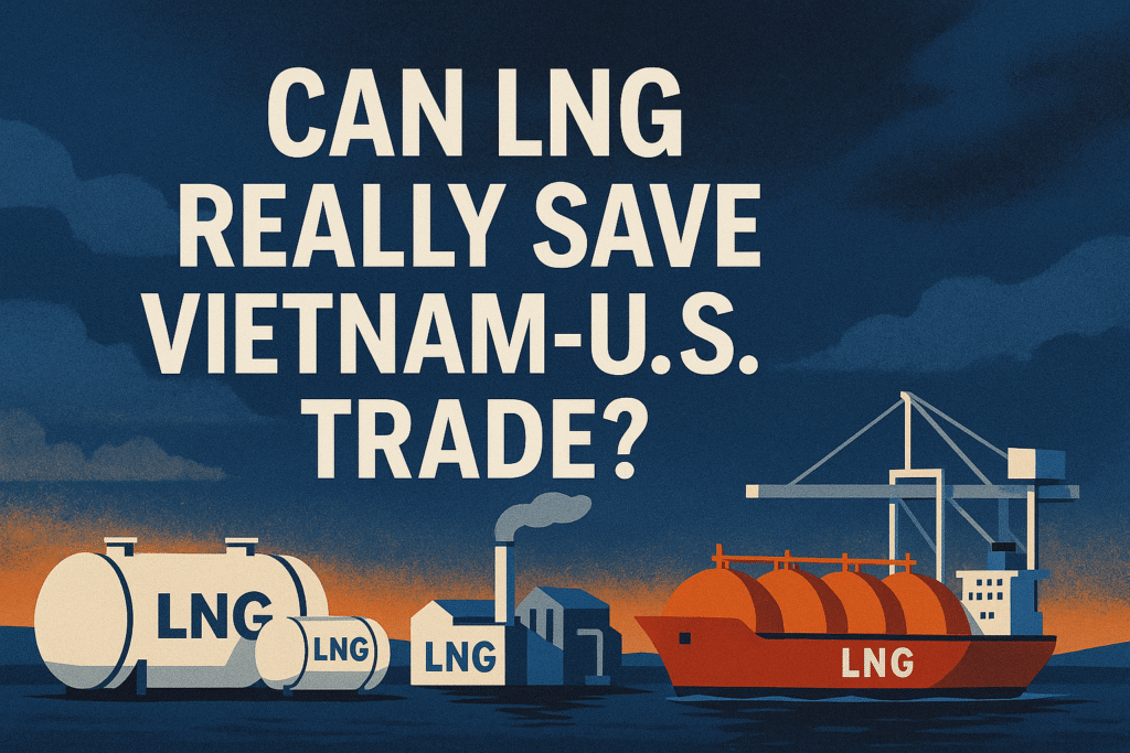 液化天然气真的能拯救越美贸易吗？