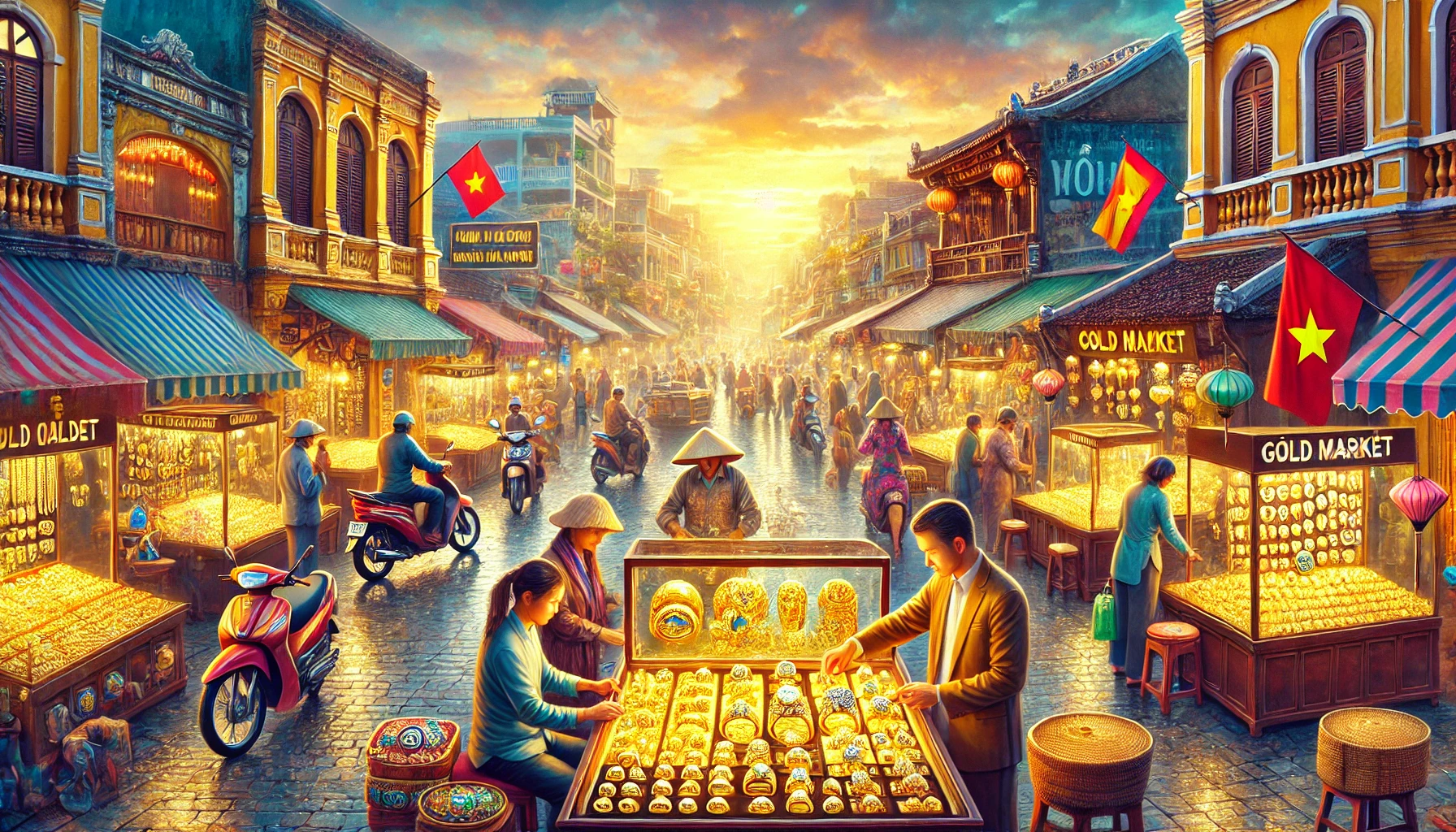 黄金：越南GS呼吁结束国家对金条的垄断