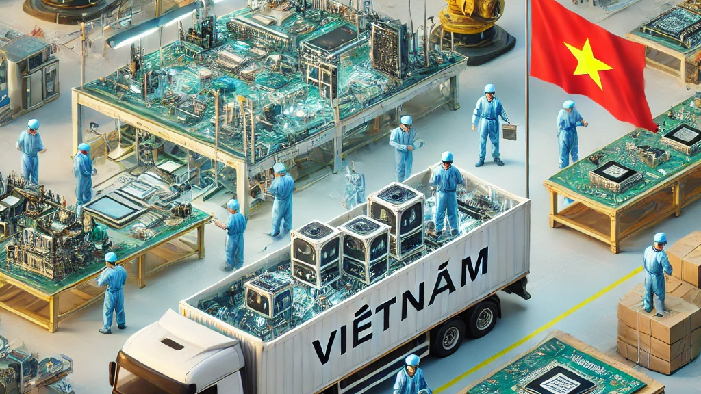 电子产品：越南科技出口因美国关税豁免公告而获得关税减免